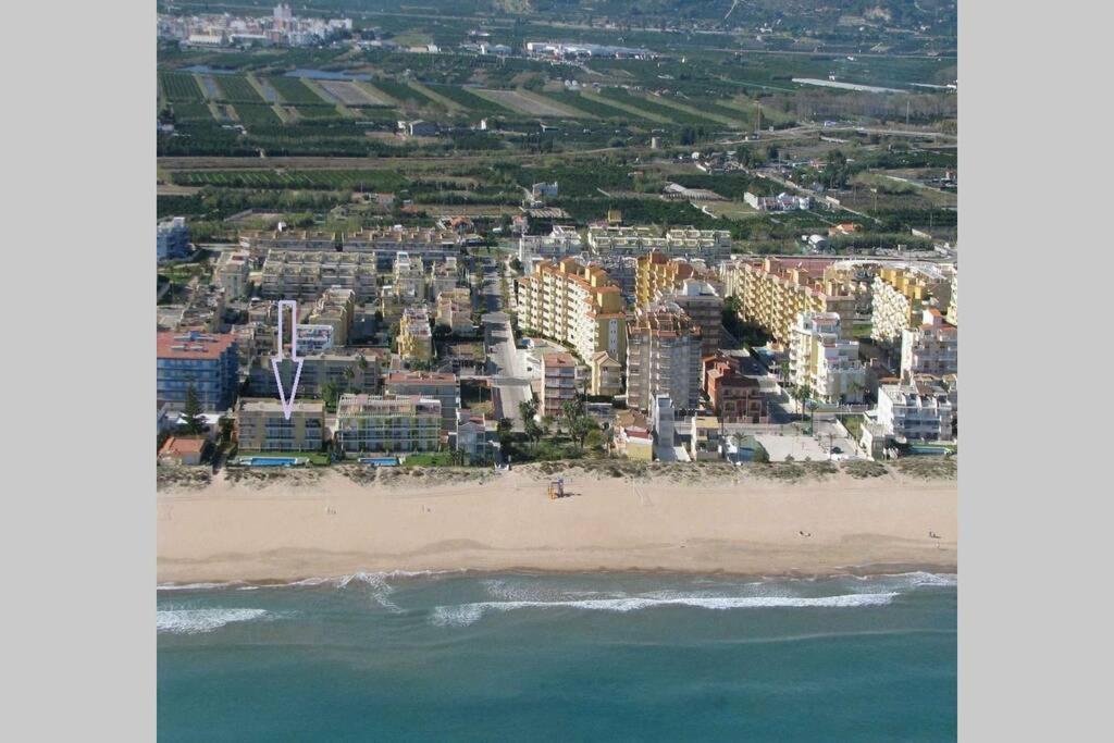 Apartamento Nat En Primera Linea De Playa Playa De Xeraco Buitenkant foto