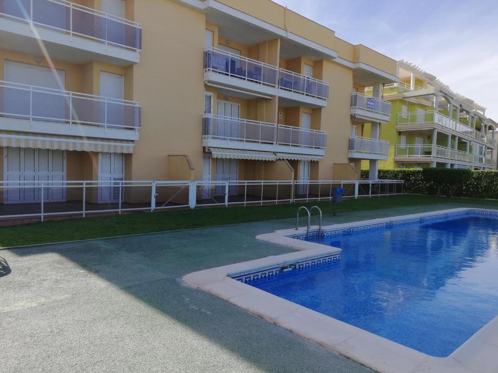 Apartamento Nat En Primera Linea De Playa Playa De Xeraco Buitenkant foto