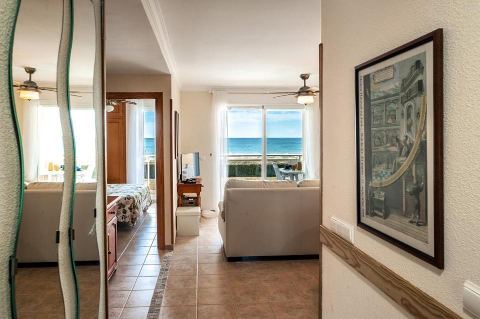 Apartamento Nat En Primera Linea De Playa Playa De Xeraco Buitenkant foto