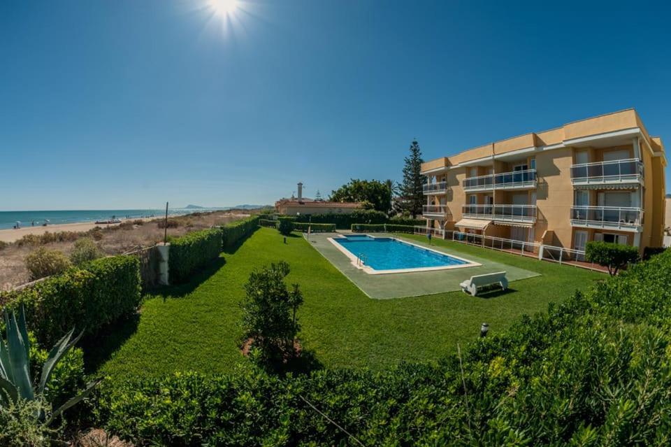Apartamento Nat En Primera Linea De Playa Playa De Xeraco Buitenkant foto